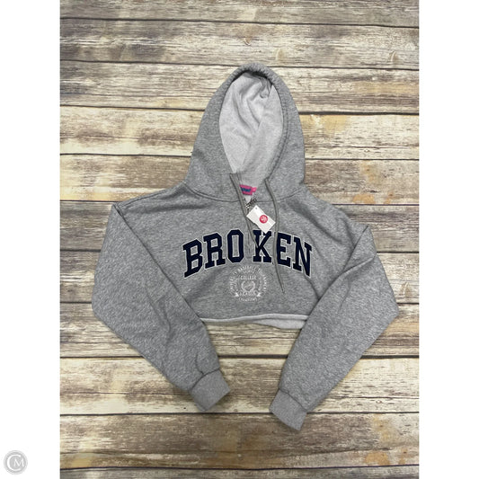 Sweatshirt Collar By Edikted In Grey, Size: S