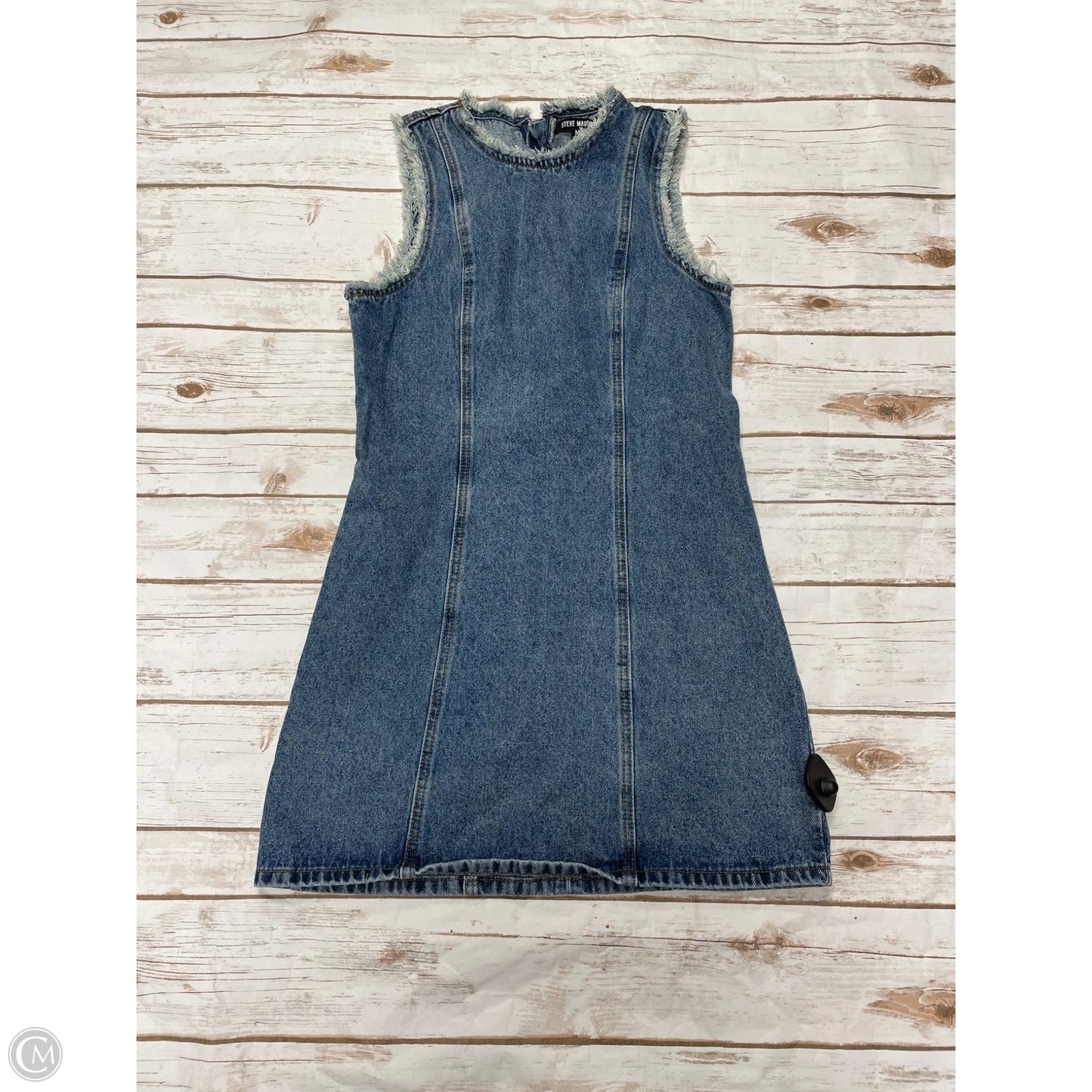 Dress Casual Short By Steve Madden In Blue Denim, Size: M