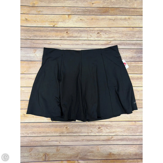 Athletic Skort By Freely In Black, Size: Xl