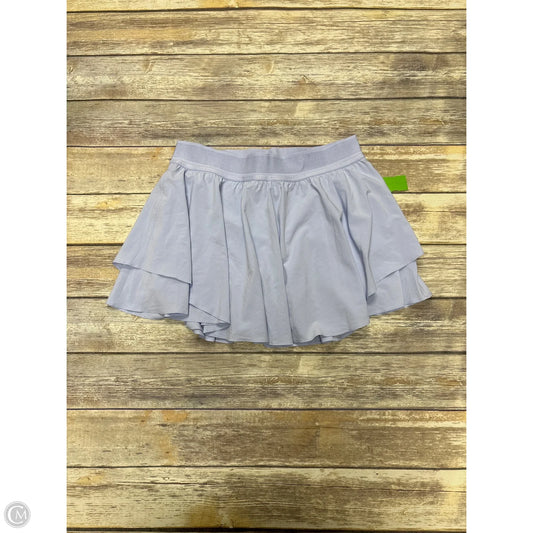Athletic Skort By Lululemon In Purple, Size: 14