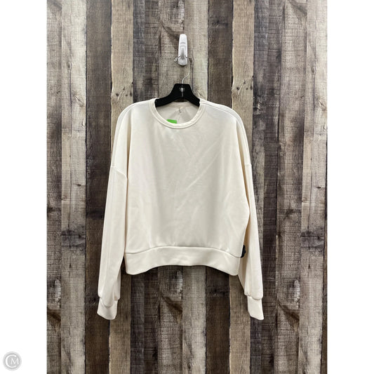 Sweatshirt Crewneck By As Revival In Cream, Size: M