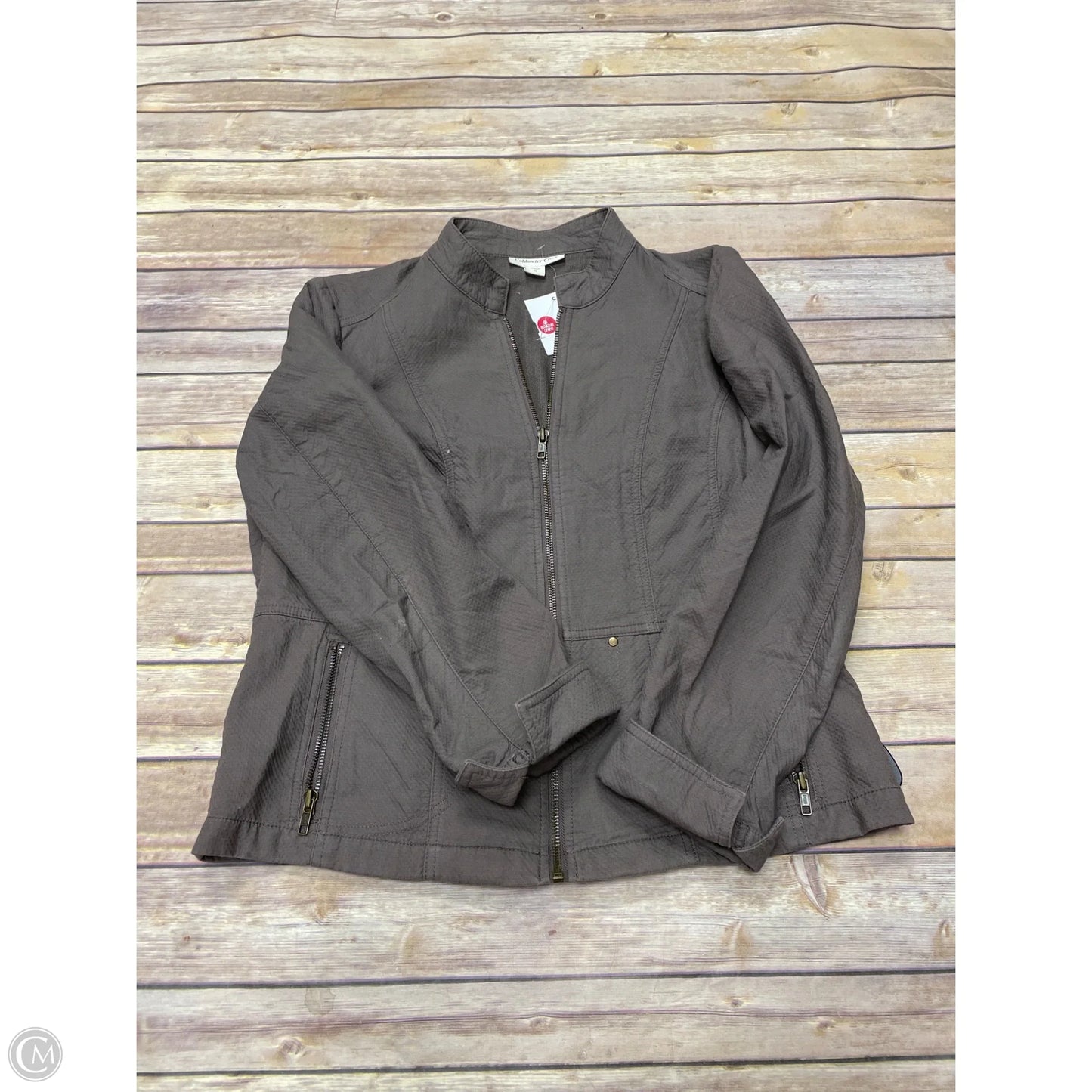 Jacket Other By Coldwater Creek In Brown, Size: M