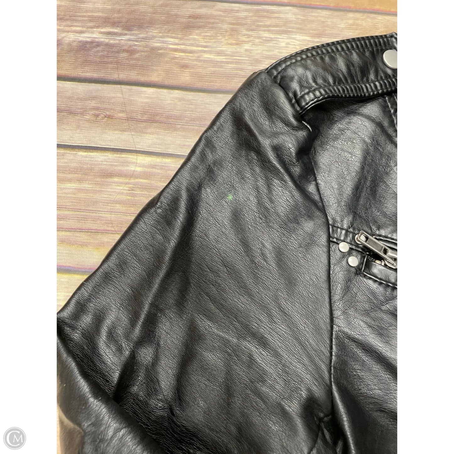 Jacket Moto By Free People In Black, Size: S