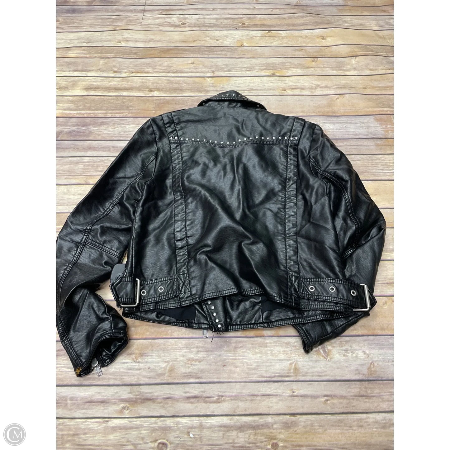 Jacket Moto By Free People In Black, Size: S