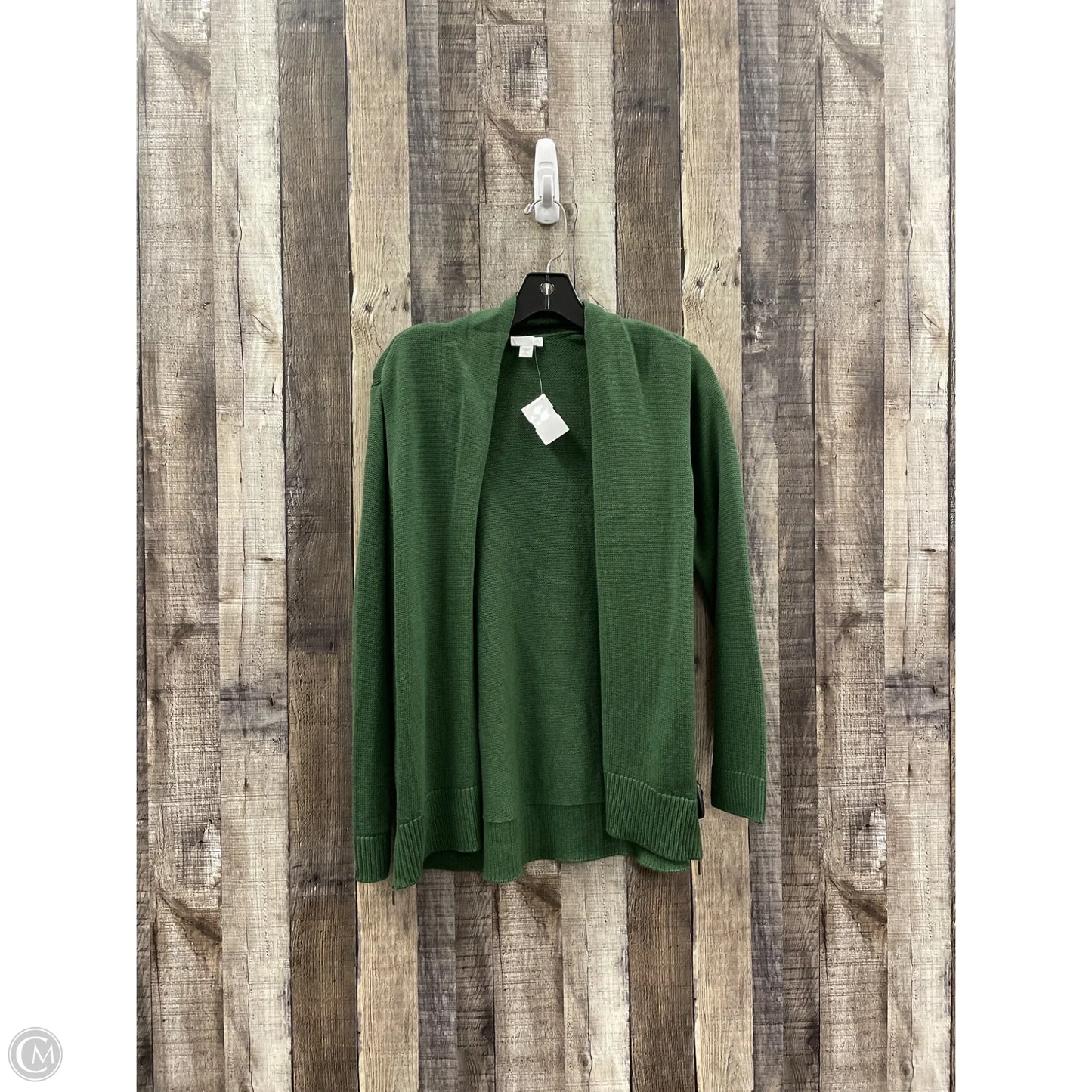 Sweater Cardigan By J. Jill In Green, Size: S