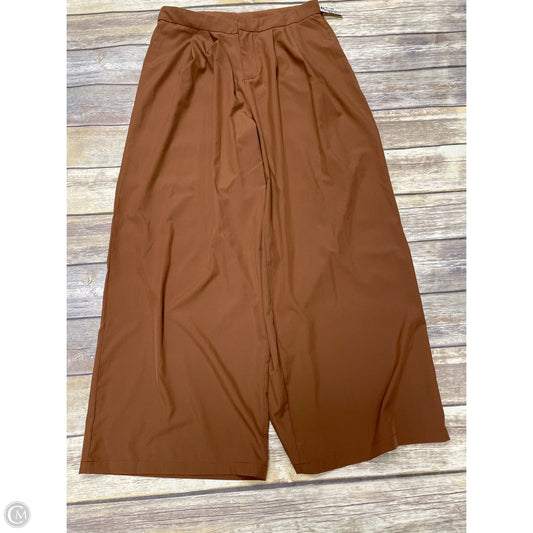 Pants Wide Leg By Cmf In Brown, Size: Xl
