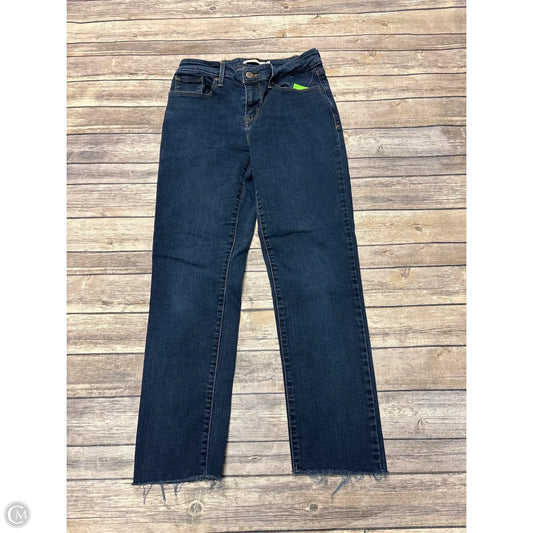 Jeans Straight By Levis In Blue, Size: 6