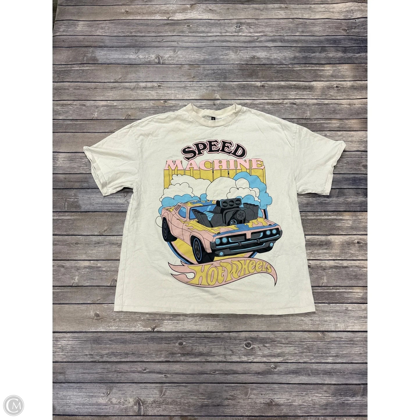Top Short Sleeve Basic By Divided In Cream, Size: 0