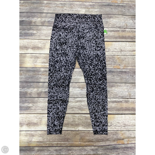 Athletic Leggings By Lululemon In Black, Size: 12