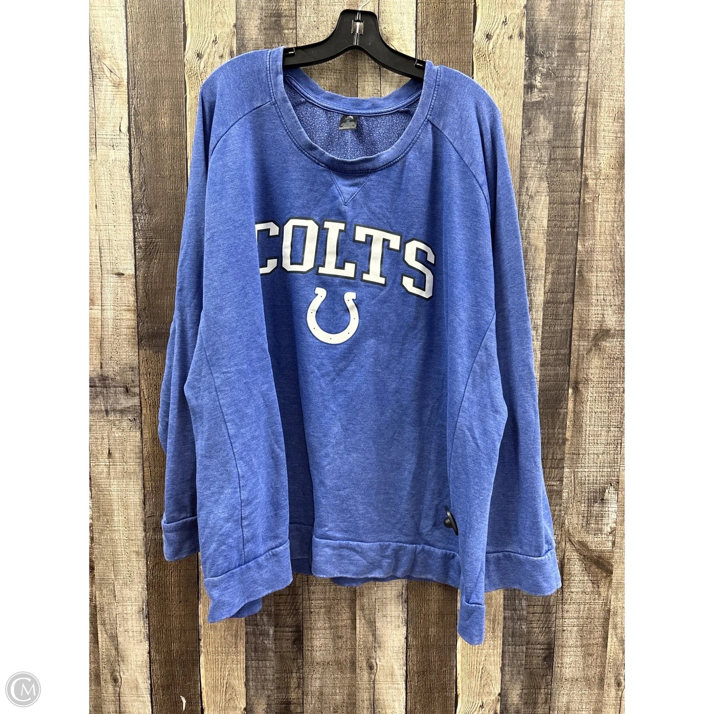Sweatshirt Crewneck By Nfl In Blue, Size: 2x