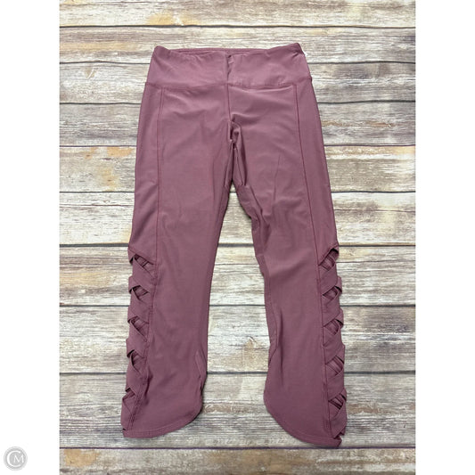 Athletic Leggings By Vogo In Pink, Size: M