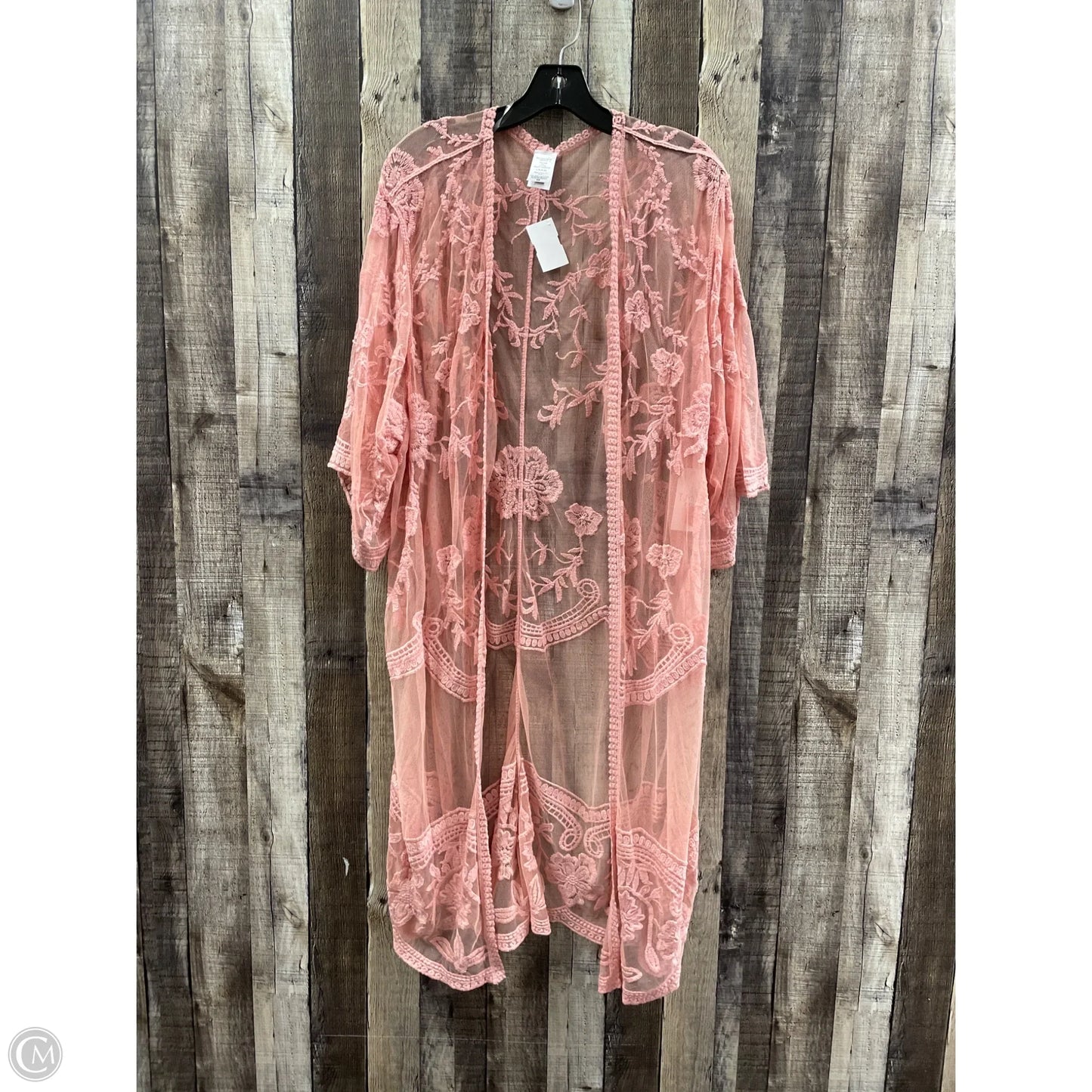 Kimono By Time And Tru In Pink, Size: L