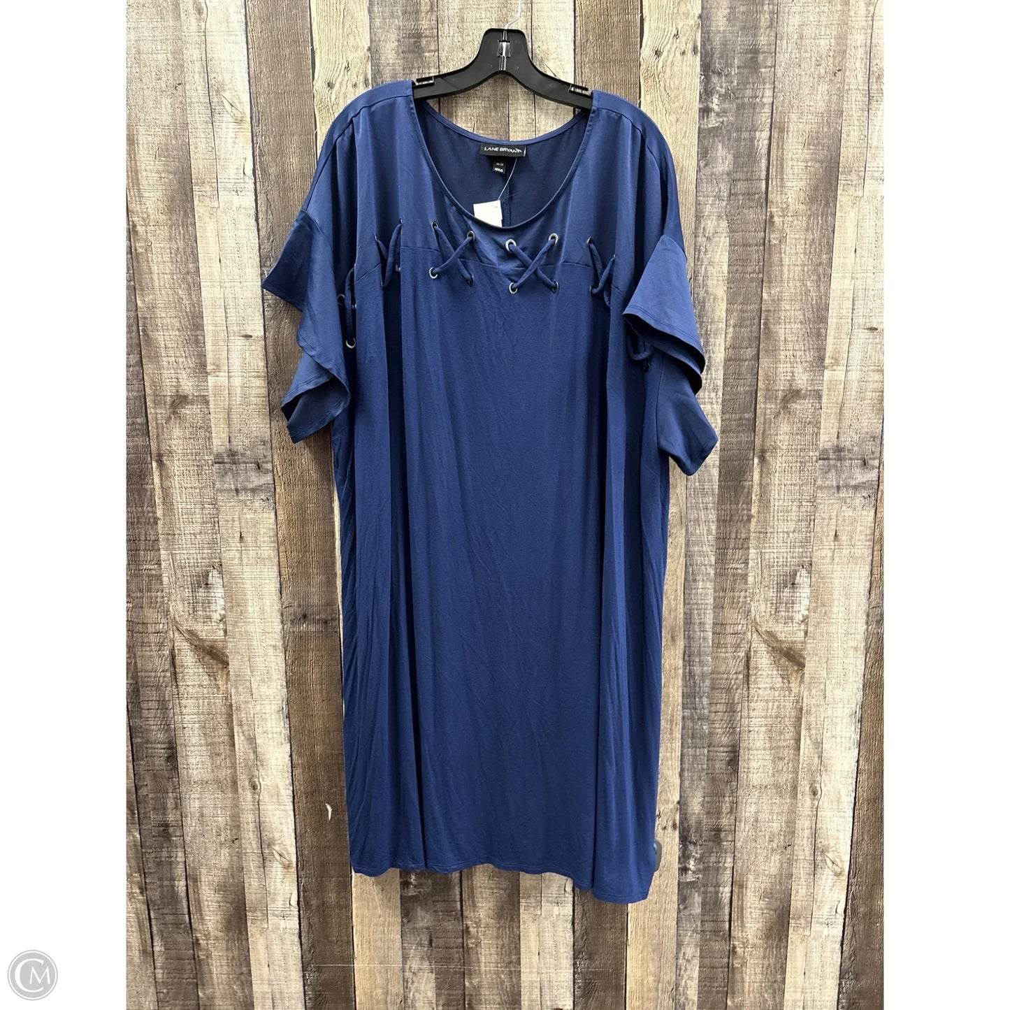 Dress Casual Short By Lane Bryant In Navy, Size: 4x