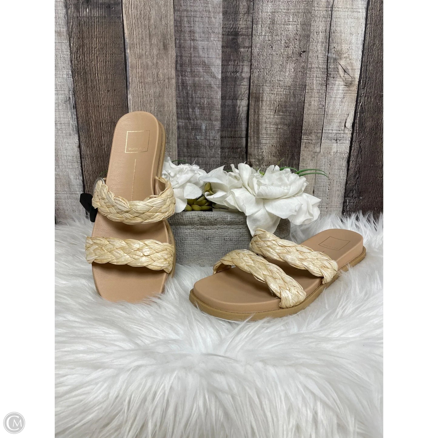 Sandals Flats By Dolce Vita In Tan, Size: 8.5