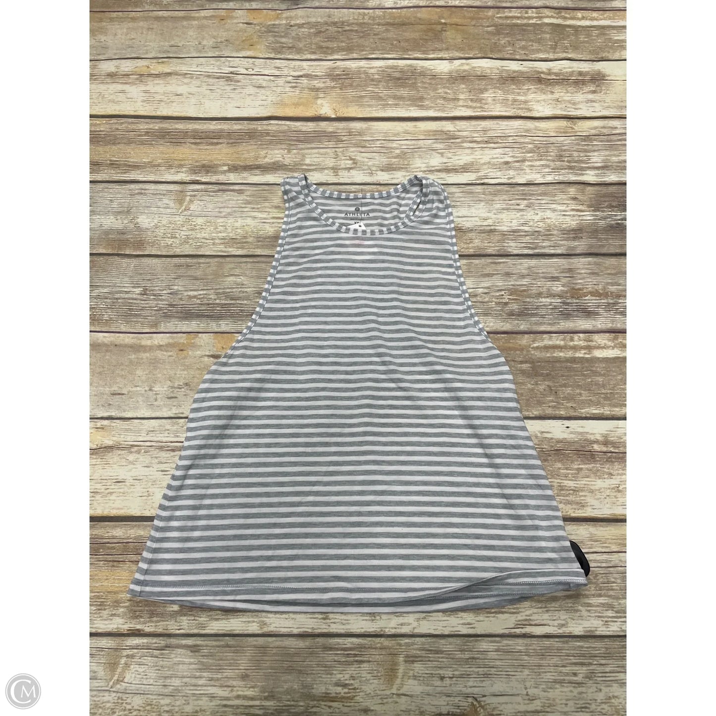 Athletic Tank Top By Athleta In Striped Pattern, Size: Xs