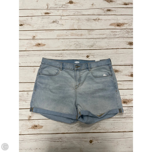 Shorts By Old Navy In Blue Denim, Size: 16