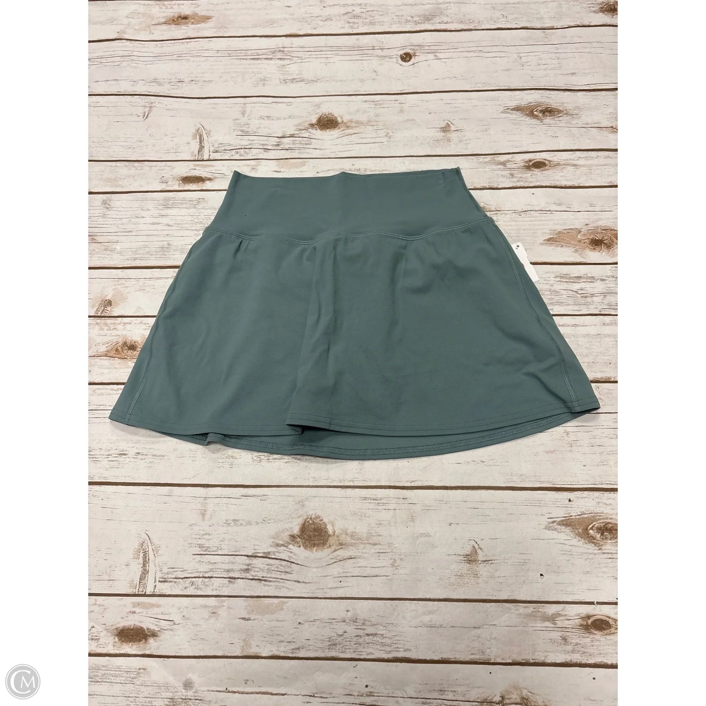 Athletic Skort By Lululemon In Green, Size: 8