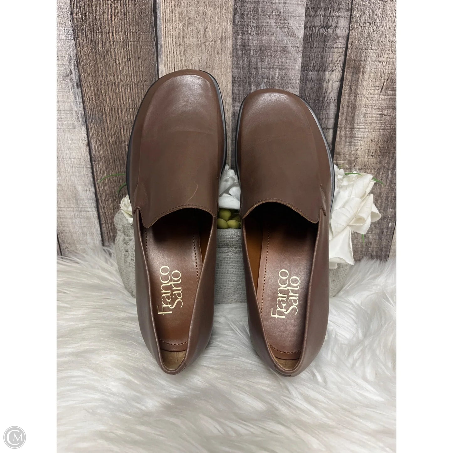 Shoes Flats By Franco Sarto In Brown, Size: 7
