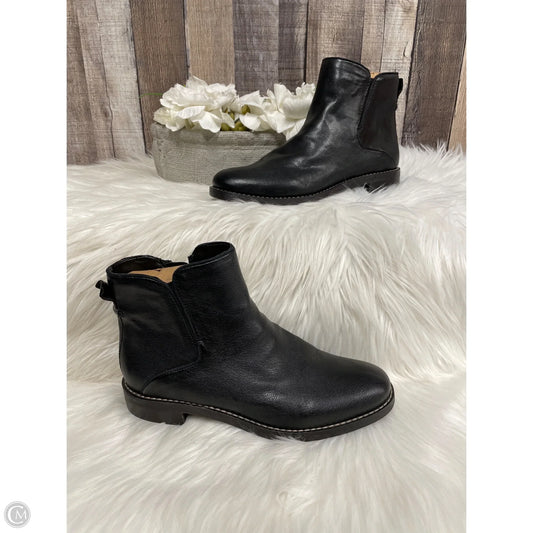 Boots Ankle Flats By Franco Sarto In Black, Size: 7.5