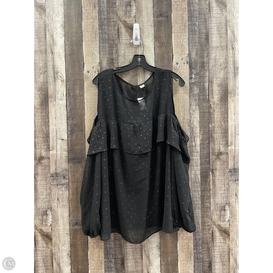 Top Short Sleeve By Old Navy In Black, Size: 4x