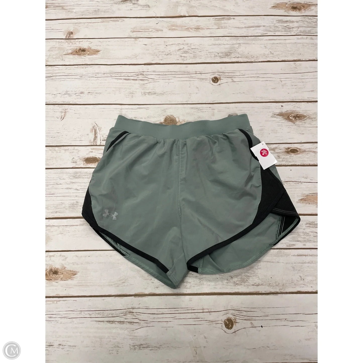 Athletic Shorts By Under Armour In Green, Size: Xs