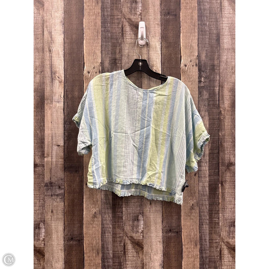Top Short Sleeve By For Cynthia In Multi-colored, Size: S
