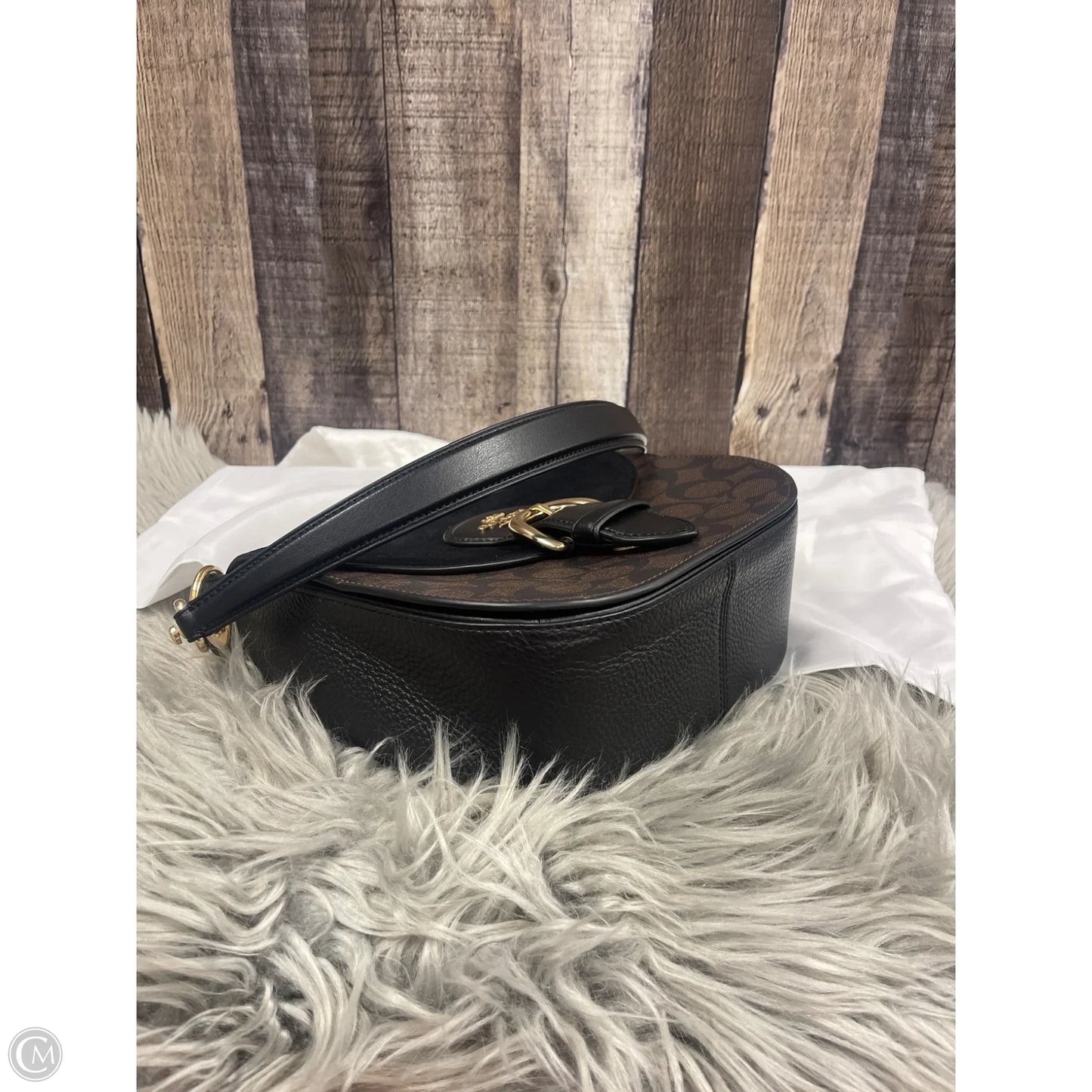 Crossbody Designer By Coach, Size: Medium