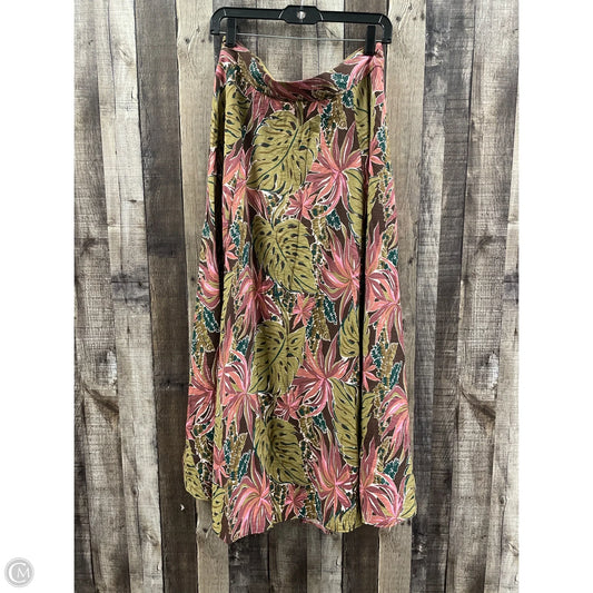 Pants Wide Leg By Madewell In Floral Print, Size: 10