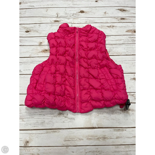 Vest Puffer & Quilted By Cme In Pink, Size: M