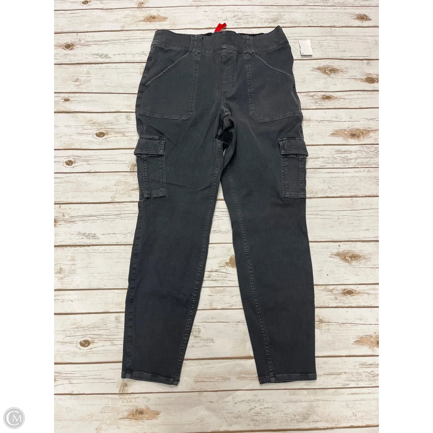 Jeans Skinny By Spanx In Grey, Size: 1x