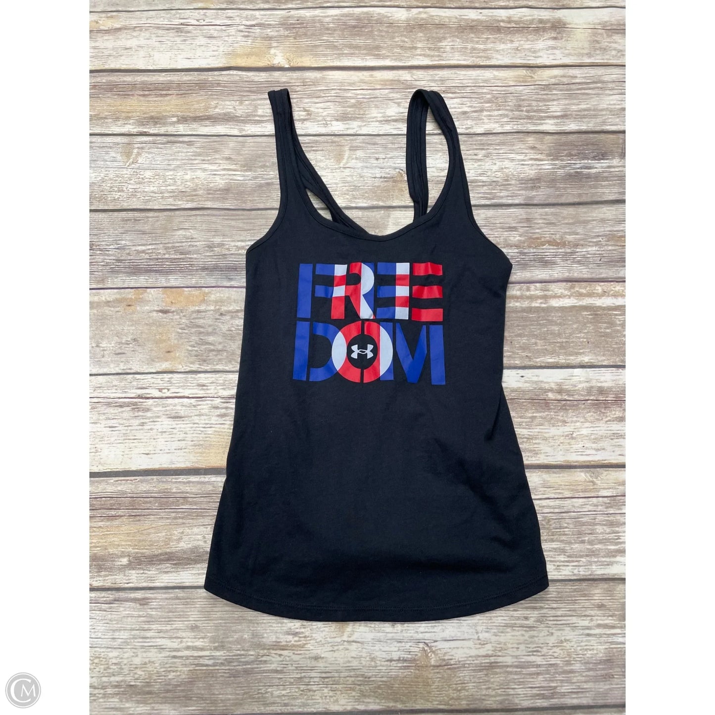 Athletic Tank Top By Under Armour In Black, Size: S