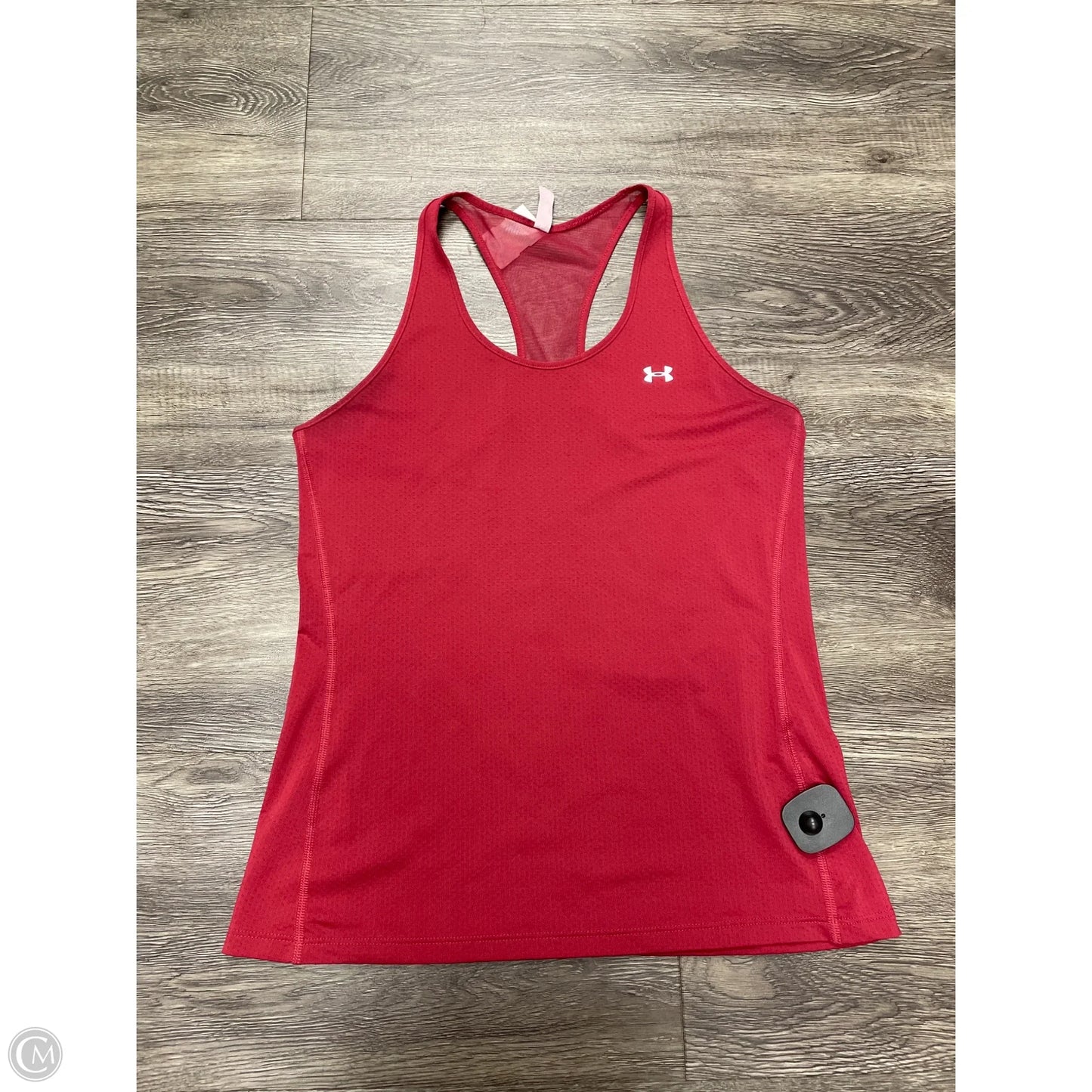 Athletic Tank Top By Under Armour In Maroon, Size: M