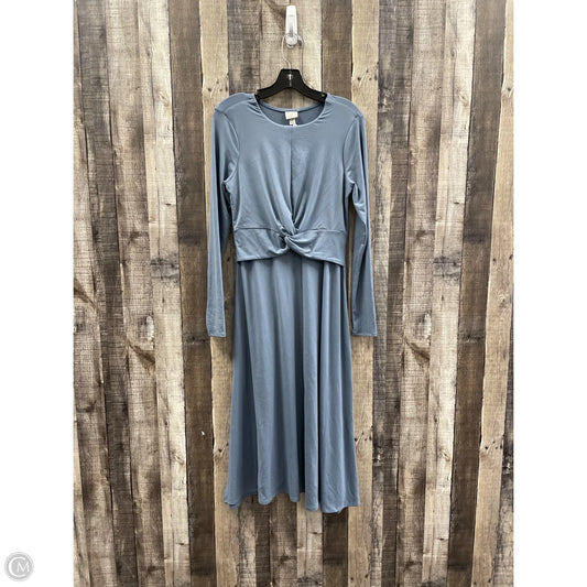 Dress Casual Maxi By A New Day In Blue, Size: M