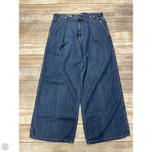 Jeans Wide Leg By Universal Thread In Blue Denim, Size: 14