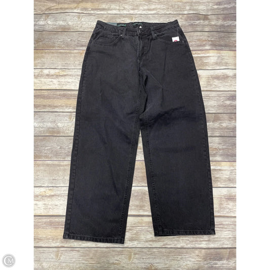 Jeans Straight By Wild Fable In Black Denim, Size: 10