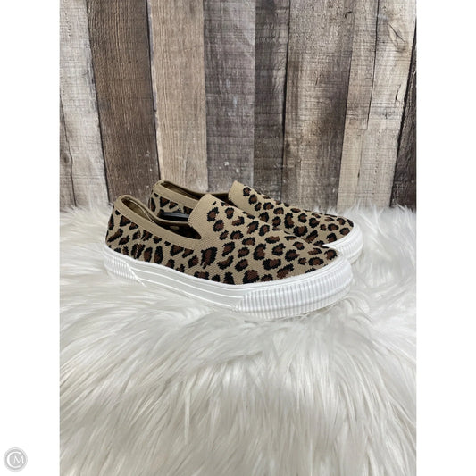 Shoes Flats By Jelly Pop In Animal Print, Size: 7