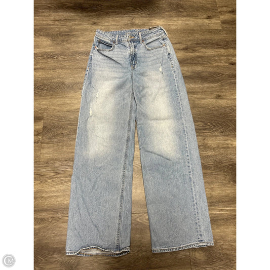 Jeans Wide Leg By Old Navy In Blue Denim, Size: 6