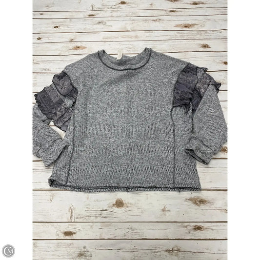 Sweater By Cme In Grey, Size: 2x