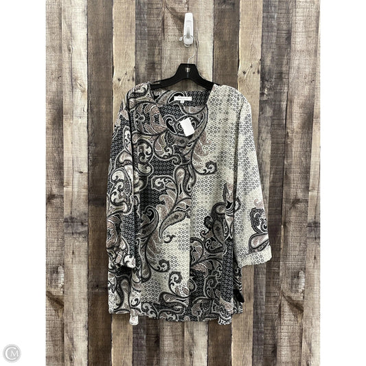 Top Long Sleeve By Rose And Olive In Multi-colored, Size: 3x