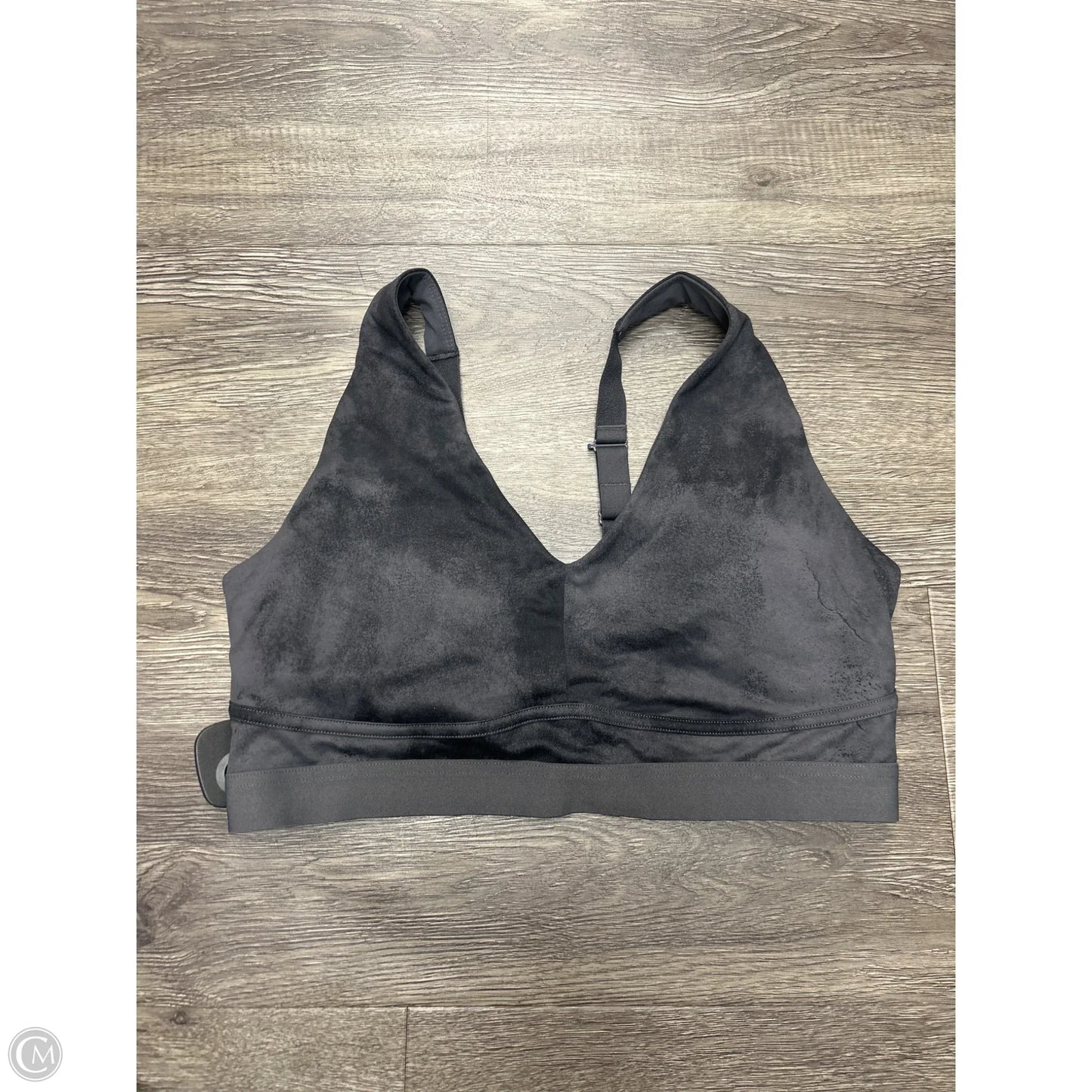 Athletic Bra By Fabletics In Grey, Size: L