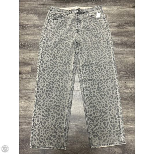 Jeans Wide Leg By Universal Standard In Animal Print, Size: 12