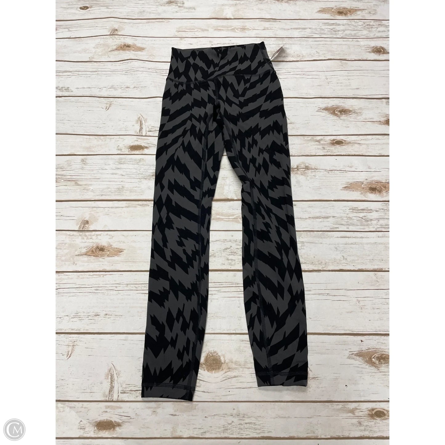 Athletic Leggings By Lululemon In Grey, Size: 2