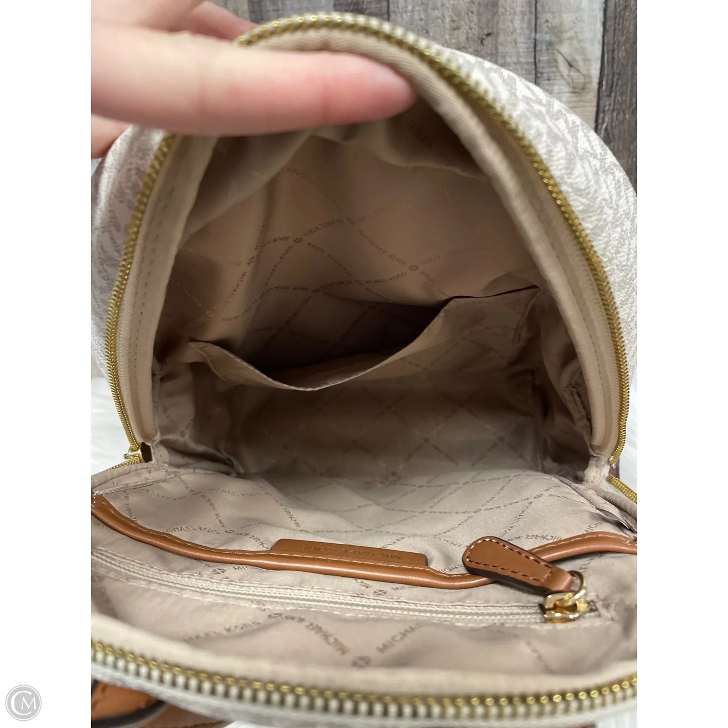 Backpack Designer By Michael Kors, Size: Medium