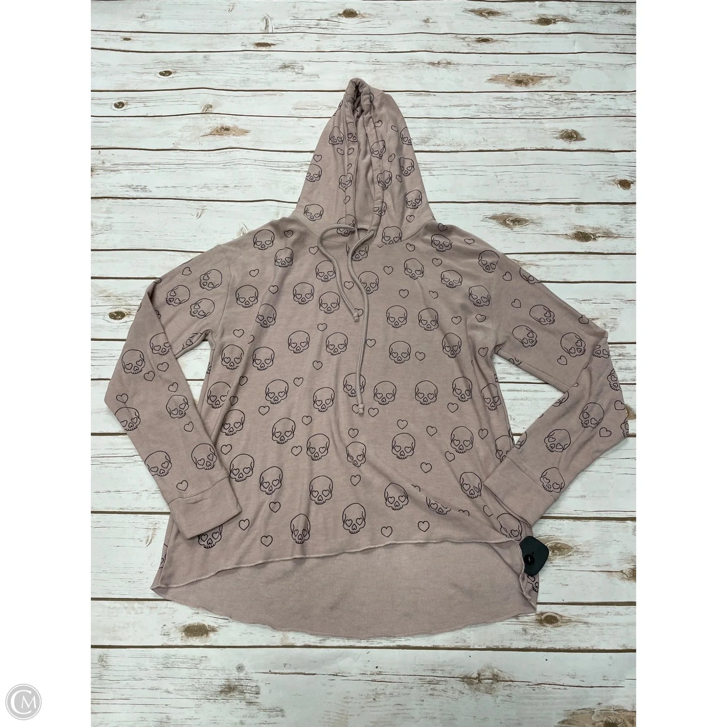 Top Long Sleeve By Chaser In Mauve, Size: M