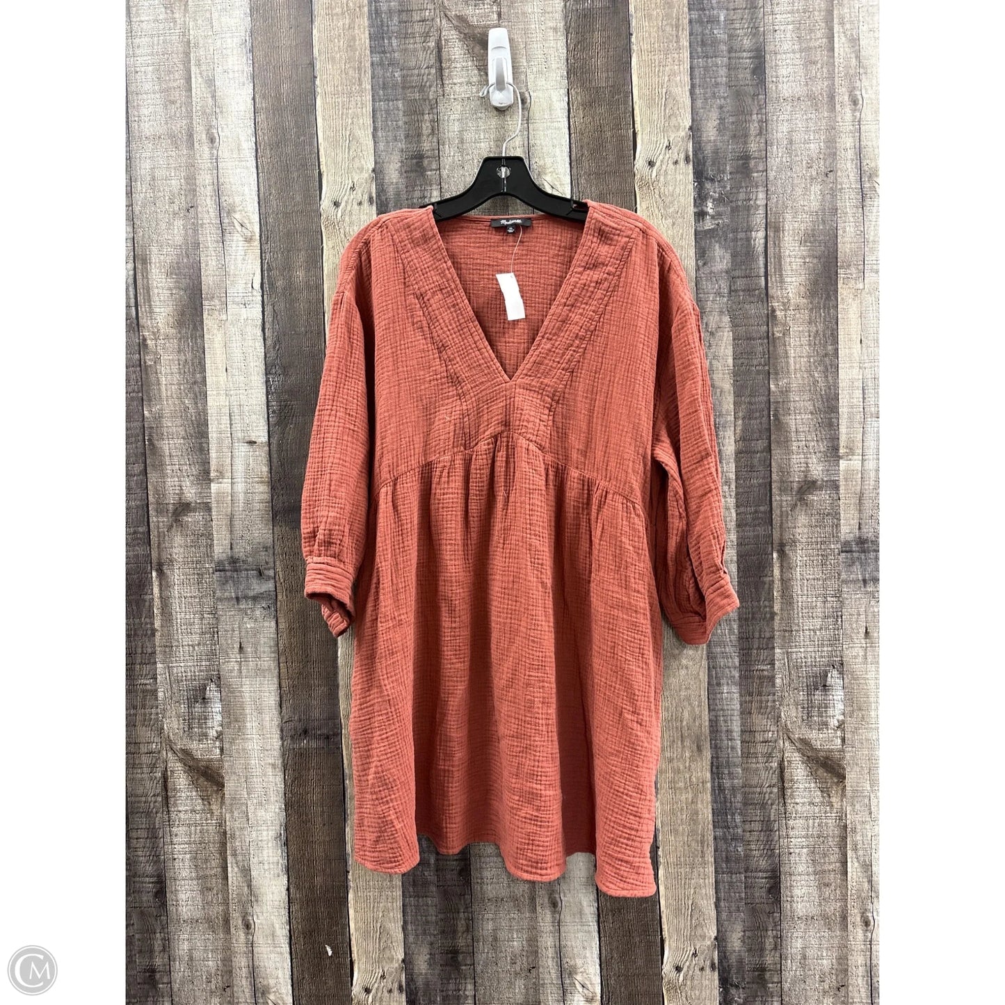 Dress Casual Short By Madewell In Brown, Size: L