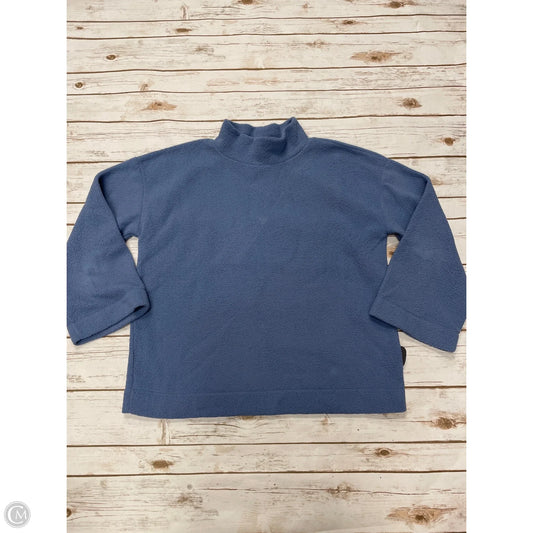 Top Long Sleeve By Loft In Blue, Size: L