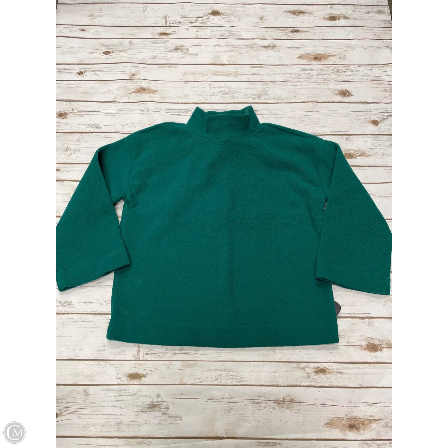 Top Long Sleeve By Loft In Green, Size: L