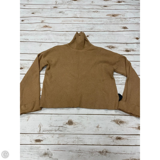 Sweater By Dreamers In Tan, Size: M