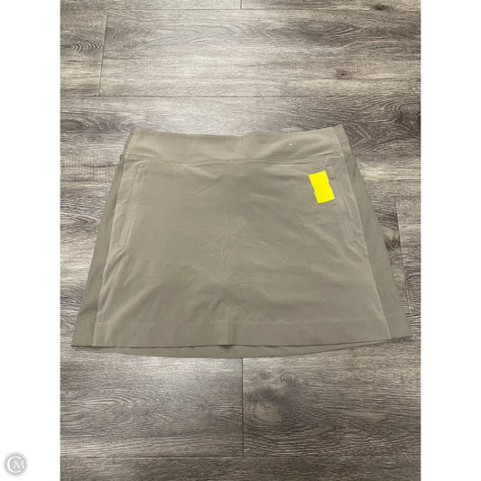 Athletic Skort By Members Mark In Tan, Size: L