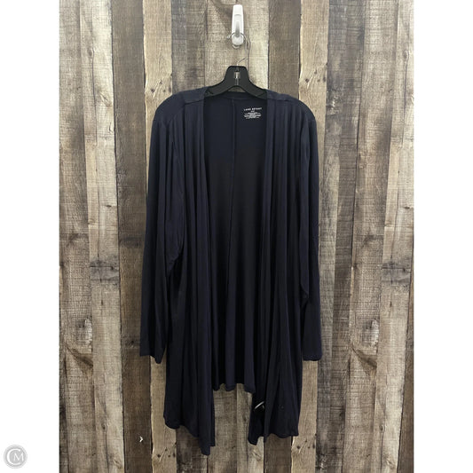 Cardigan By Lane Bryant In Navy, Size: 4x